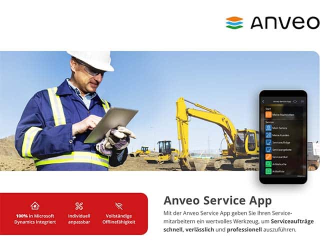 Anveo Service App Flyer thumbnail